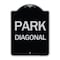 Signmission Diagonal Parking 1 Heavy-Gauge Aluminum Architectural Sign, 24" x 18", BS-1824-24192 A-DES-BS-1824-24192 - alternate 1